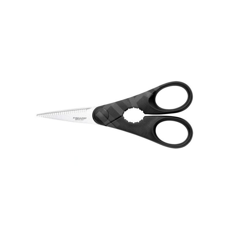 FISKARS Équipement de cuisine - Ciseaux de cuisine, longueur 20 cm, noir 1023820