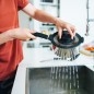 FISKARS Équipement de cuisine - Casserole avec couvercle, volume 1,5 l 1026576
