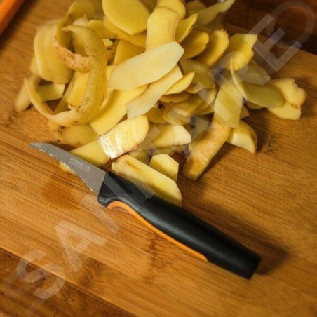 FISKARS Équipement de cuisine - Couteau de cuisine, pour éplucher, 8 cm 1057545