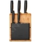 FISKARS Équipement de cuisine - Bloc de couteaux, 5 pièces, bambou 1057552 FISKARS Équipement de cuisine - Bloc de couteaux, 5 pièces, bambou 1057552