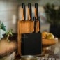 FISKARS Équipement de cuisine - Bloc de couteaux, 5 pièces, bambou 1057552 FISKARS Équipement de cuisine - Bloc de couteaux, 5 pièces, bambou 1057552