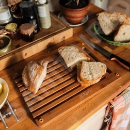 FISKARS Équipement de cuisine - Planche à découper en bambou 1059230