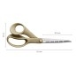 FISKARS Équipement de cuisine - Ciseaux de cuisine, droitier, longueur 21 cm, beige 1062543