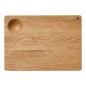FISKARS Équipement de cuisine - Planche à découper 35x25 cm, chêne 1065712