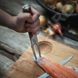 FISKARS Équipement de cuisine - Planche à découper 35x25 cm, chêne 1065712