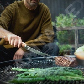 FISKARS Équipement de cuisine - Fourchette à barbecue, longueur 44 cm 1066427