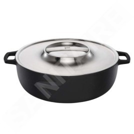 FISKARS Équipement de cuisine - Cocotte avec couvercle, diamètre 30 cm 1066430