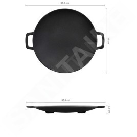 FISKARS Équipement de cuisine - Plaque en fonte, diamètre 30 cm 1066432