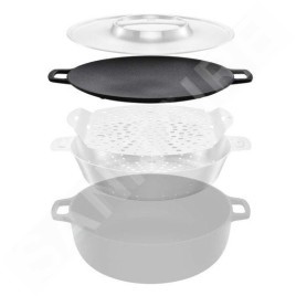 FISKARS Équipement de cuisine - Plaque en fonte, diamètre 30 cm 1066432