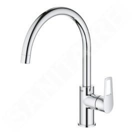 Grohe BauLoop - Mitigeur d'évier, chrome 31368001