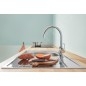 Grohe BauLoop - Mitigeur d'évier, chrome 31368001