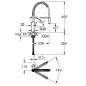 Grohe Get - Mitigeur d’évier avec douchette pour inversement, chrome 30361000 Grohe Get - Mitigeur d’évier avec douchette pour inversement, chrome 30361000
