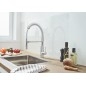 Grohe Get - Mitigeur d’évier avec douchette pour inversement, chrome 30361000 Grohe Get - Mitigeur d’évier avec douchette pour inversement, chrome 30361000