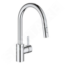 Grohe Eurosmart Cosmopolitan - Mitigeur d’évier avec douchette extractible, chrome 31481001