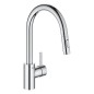 Grohe Eurosmart Cosmopolitan - Mitigeur d’évier avec douchette extractible, chrome 31481001 Grohe Eurosmart Cosmopolitan - Mitigeur d’évier avec douchette extractible, chrome 31481001