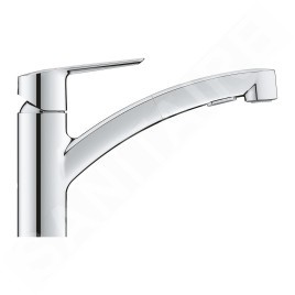 Grohe QuickFix Start - Mitigeur d'évier avec douchette extractible, chrome 30531001