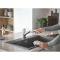 Grohe QuickFix Start - Mitigeur d'évier avec douchette extractible, chrome 30531001