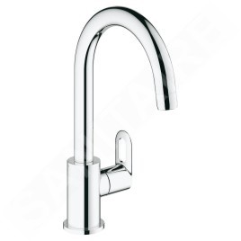 Grohe BauLoop - Robinet de cuisine pour eau froide ou préalablement mélangée, chrome 31222000