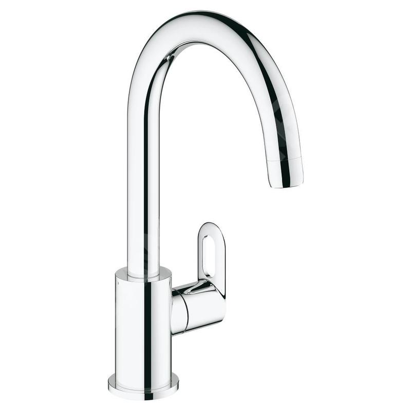 Grohe BauLoop - Robinet de cuisine pour eau froide ou préalablement mélangée, chrome 31222000