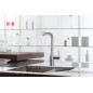 Grohe Essence - Mitigeur d’évier avec douchette extractible, chrome 30270000