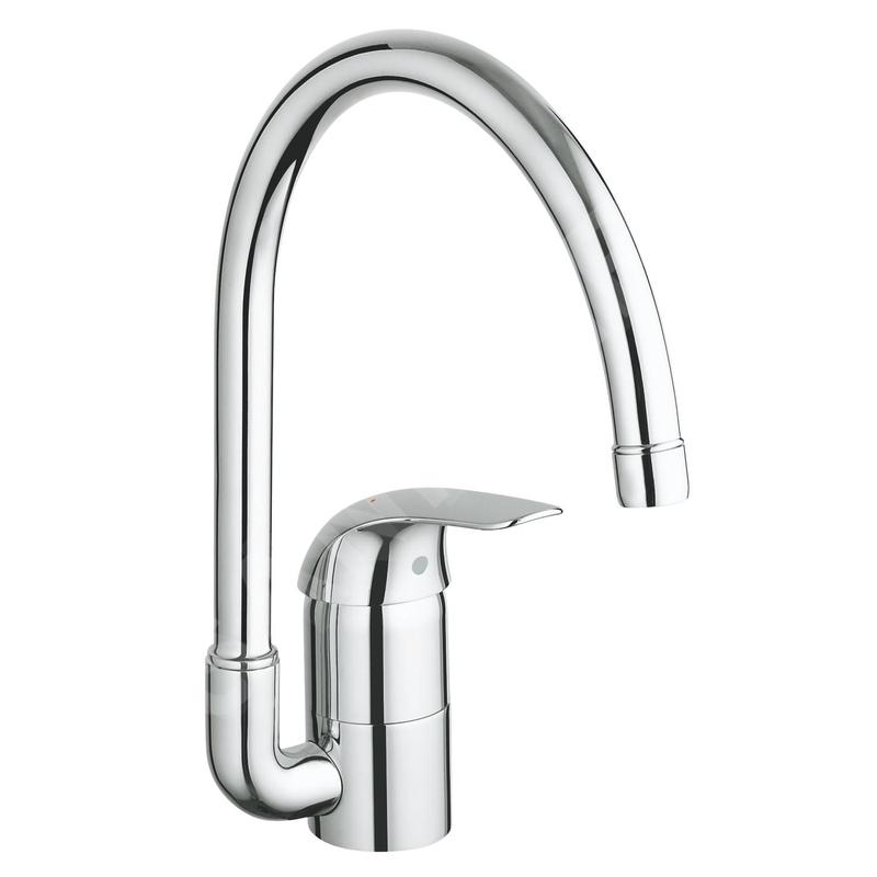 Grohe Euroeco - Mitigeur d’évier, chrome 32752000 Grohe Euroeco - Mitigeur d’évier, chrome 32752000