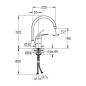 Grohe Euroeco - Mitigeur d’évier, chrome 32752000 Grohe Euroeco - Mitigeur d’évier, chrome 32752000