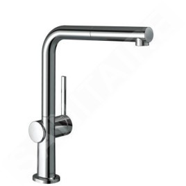 Hansgrohe M54 - Mitigeur d'évier Talis avec bec extractible, chrome 72808000