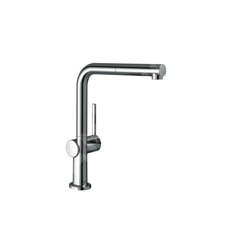 Hansgrohe M54 - Mitigeur d'évier Talis avec bec extractible, chrome 72808000 Hansgrohe M54 - Mitigeur d'évier Talis avec bec extractible, chrome 72808000
