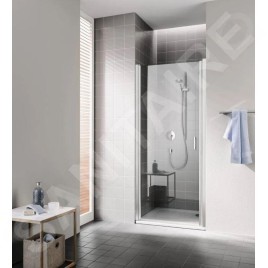 Kermi CADA XS - Porte de douche 1WR, 70x200 cm, droite, argent brillant/verre transparent CK1WR07020VPK