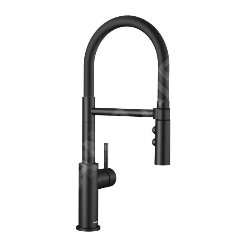 Blanco Catris S - Mitigeur d'évier avec bras flexible et douchette, noir mat 525793 Blanco Catris S - Mitigeur d'évier avec bras flexible et douchette, noir mat 525793
