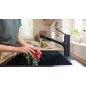 Hansgrohe Zesis M33 - Mitigeur d'évier 150, avec douchette extractible, noir mat 74800670