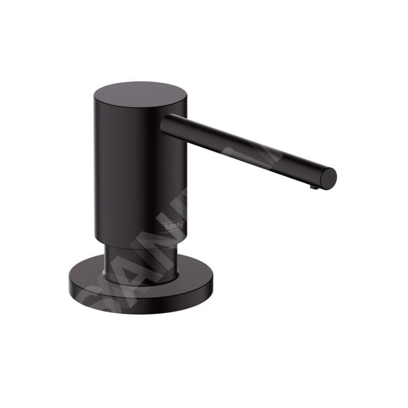 Hansgrohe Accessoires - Distributeur de détergent A41, 500 ml, noir mat 40438670