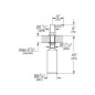 Grohe Cosmopolitan - Distributeur de savon, chrome 40535000