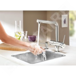 Grohe Cosmopolitan - Distributeur de savon, chrome 40535000