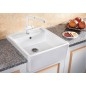 Blanco Panor 60 - Évier en céramique, 600x630 mm, blanc cristal 514486 Blanco Panor 60 - Évier en céramique, 600x630 mm, blanc cristal 514486