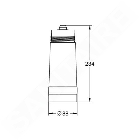 Grohe Pièces de rechange - Filtre de remplacement 600 litres 40404001