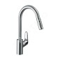 Hansgrohe Focus M41 - Mitigeur d’évier 240 avec douchette extractible, chrome 31815000 Hansgrohe Focus M41 - Mitigeur d’évier 240 avec douchette extractible, chrome 31815000