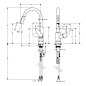 Hansgrohe Focus M41 - Mitigeur d’évier 240 avec douchette extractible, chrome 31815000 Hansgrohe Focus M41 - Mitigeur d’évier 240 avec douchette extractible, chrome 31815000