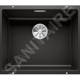 Blanco Subline 500 - Évier en silgranit, 530x460 mm, InFino, noir 525995