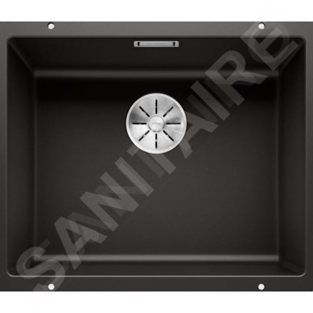 Blanco Subline 500 - Évier en silgranit, 530x460 mm, InFino, noir 525995