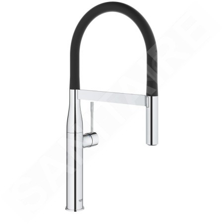 Grohe Essence - Mitigeur d’évier avec bras flexible avec inverseur, chrome 30294000