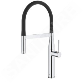 Grohe Essence - Mitigeur d’évier avec bras flexible avec inverseur, chrome 30294000