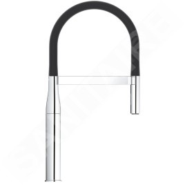 Grohe Essence - Mitigeur d’évier avec bras flexible avec inverseur, chrome 30294000