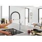 Grohe Essence - Mitigeur d’évier avec bras flexible avec inverseur, chrome 30294000 Grohe Essence - Mitigeur d’évier avec bras flexible avec inverseur, chrome 30294000