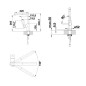 Blanco Lanora S - Mitigeur d’évier avec douchette extractible, inox brossé 523123 Blanco Lanora S - Mitigeur d’évier avec douchette extractible, inox brossé 523123