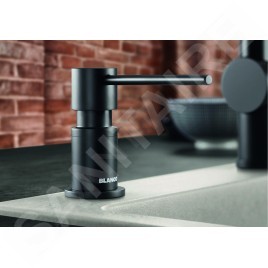 Blanco Accessoires - Distributeur de savon Lato, noir mat 525789