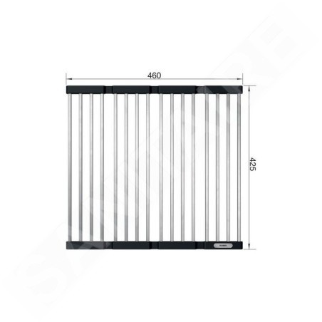 Blanco Accessoires - Grille d’évier pliable, 460x425 mm 238482