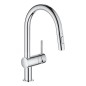 Grohe Minta - Mitigeur d’évier avec douchette extractible, chrome 32321002 Grohe Minta - Mitigeur d’évier avec douchette extractible, chrome 32321002