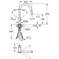 Grohe Minta - Mitigeur d’évier avec douchette extractible, chrome 32321002 Grohe Minta - Mitigeur d’évier avec douchette extractible, chrome 32321002