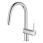 Grohe Minta - Mitigeur d’évier avec douchette extractible, chrome 32321002 Grohe Minta - Mitigeur d’évier avec douchette extractible, chrome 32321002